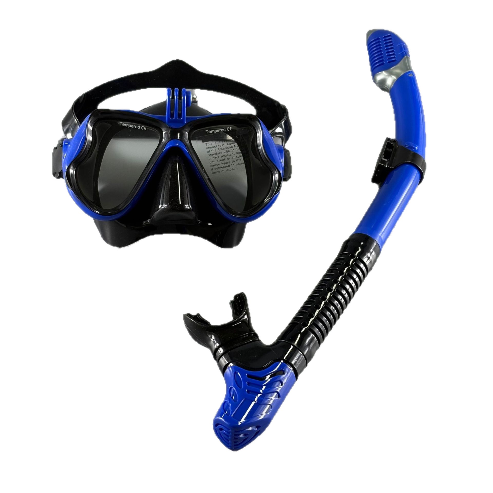 Freediving Mask Set - Kacamata selam, aksesoris snorkeling, masker wajah