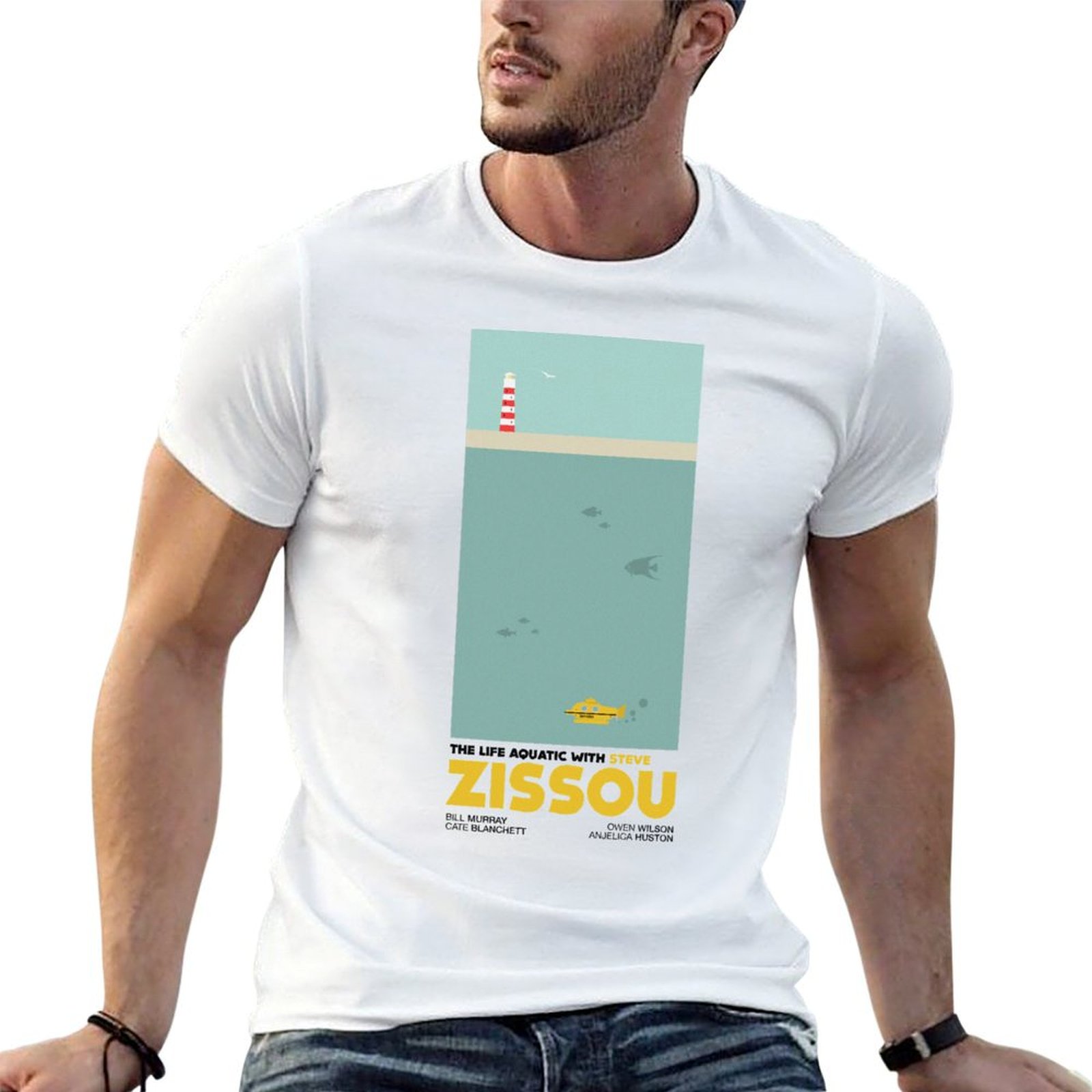 Aquatic Sports Wear - Kaos The Life Aquatic (With Steve