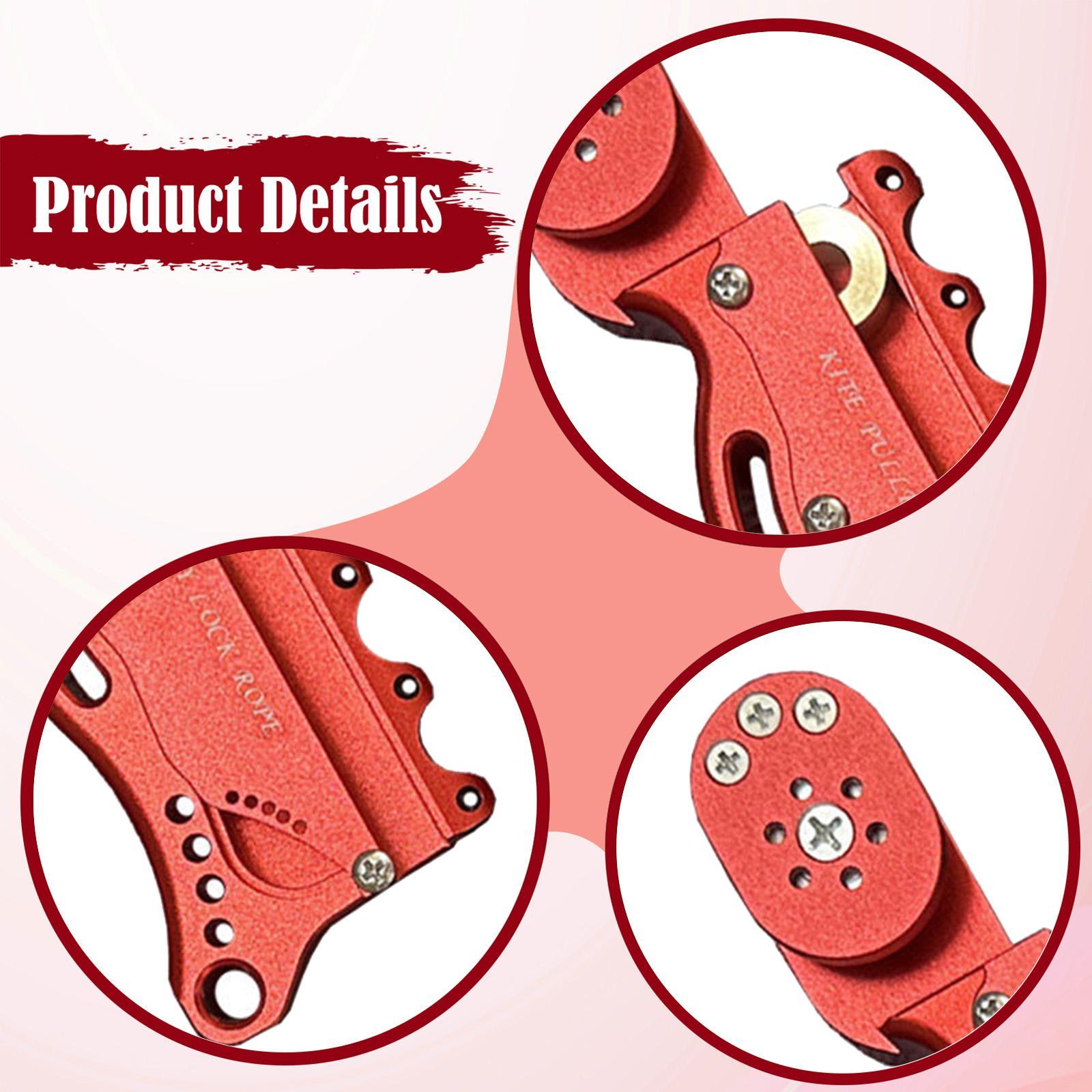 Kite Surf Bar Control - Pengunci Tali Layang-Layang Profesional dari Aluminium