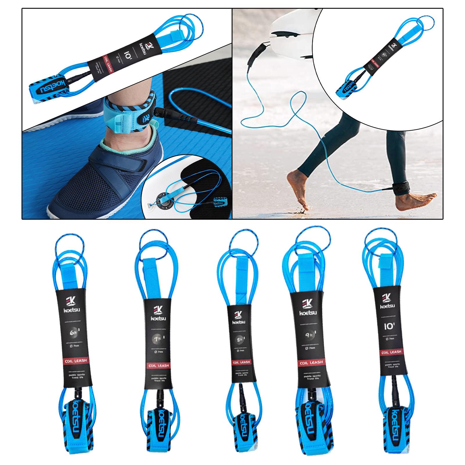 Surfboard Leash Ankle - Tali papan selancar portabel, papan dayung