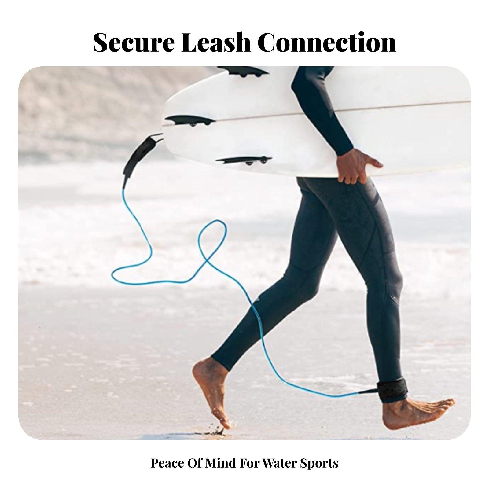 Surfboard Leash Ankle - Tali Selancar Bebas Simpul untuk Papan