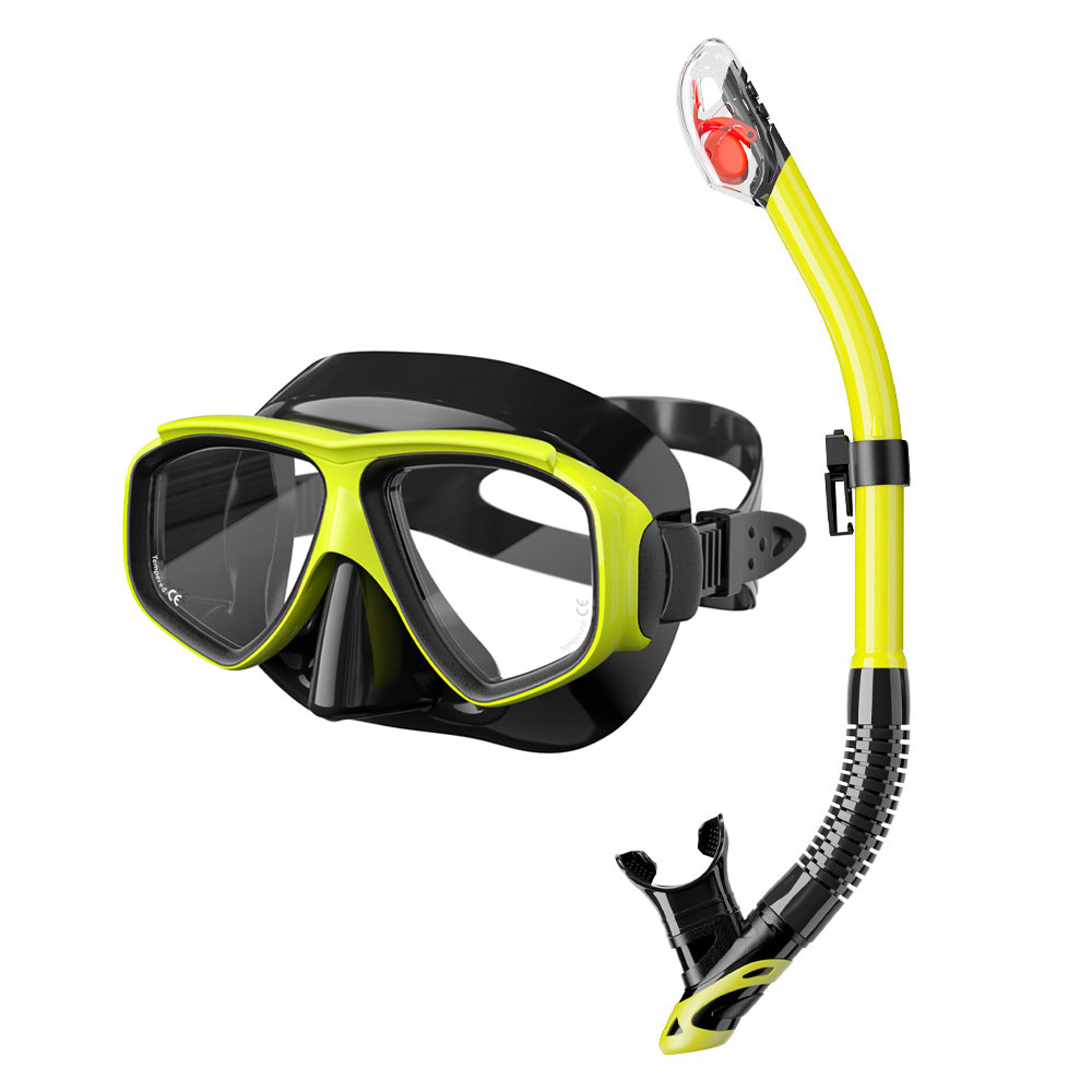 JSJM masker menyelam profesion - Freediving Mask Set ulasan dan harga