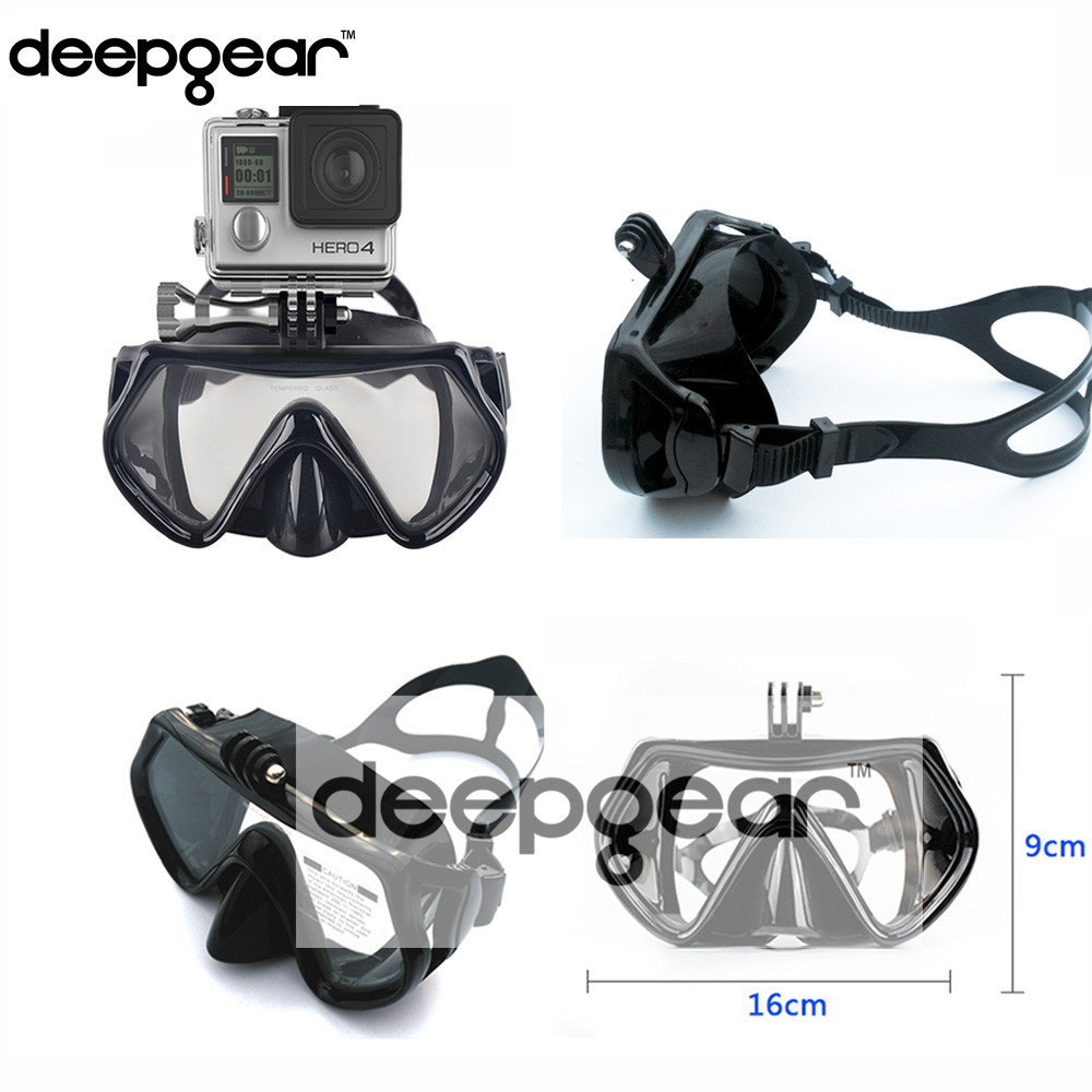 DEEPGEAR CAMAERA scuba diving  - Freediving Mask Set ulasan dan harga