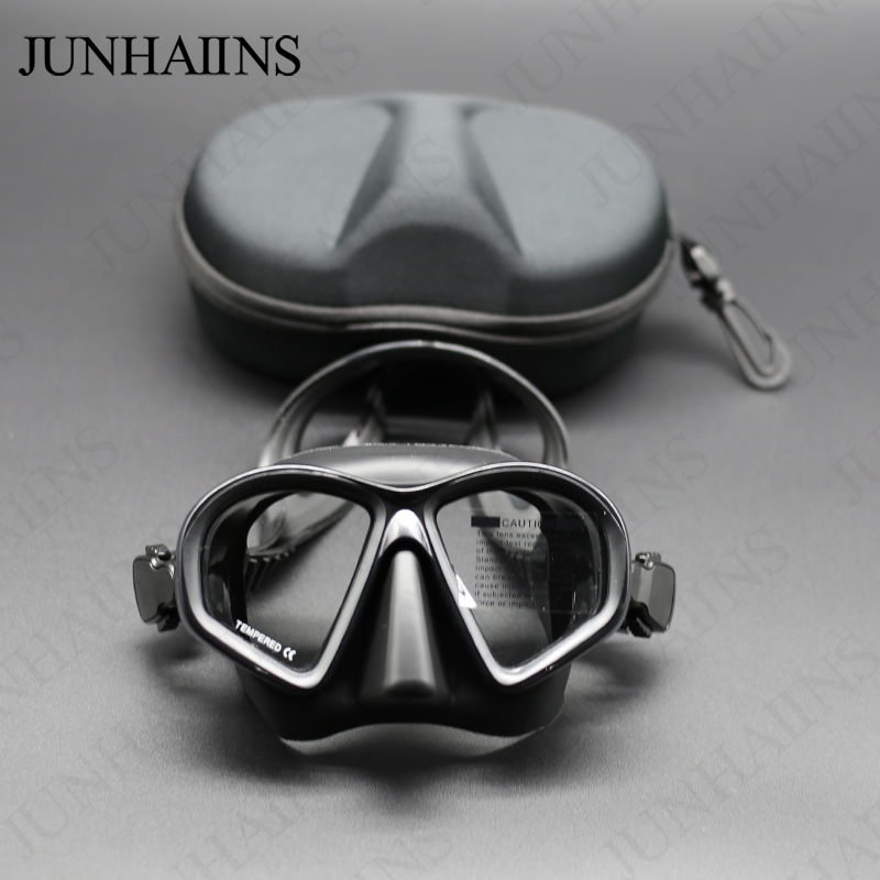 JUNHAIINS NEW Kaca Tempered Ma - Freediving Mask Set ulasan dan harga
