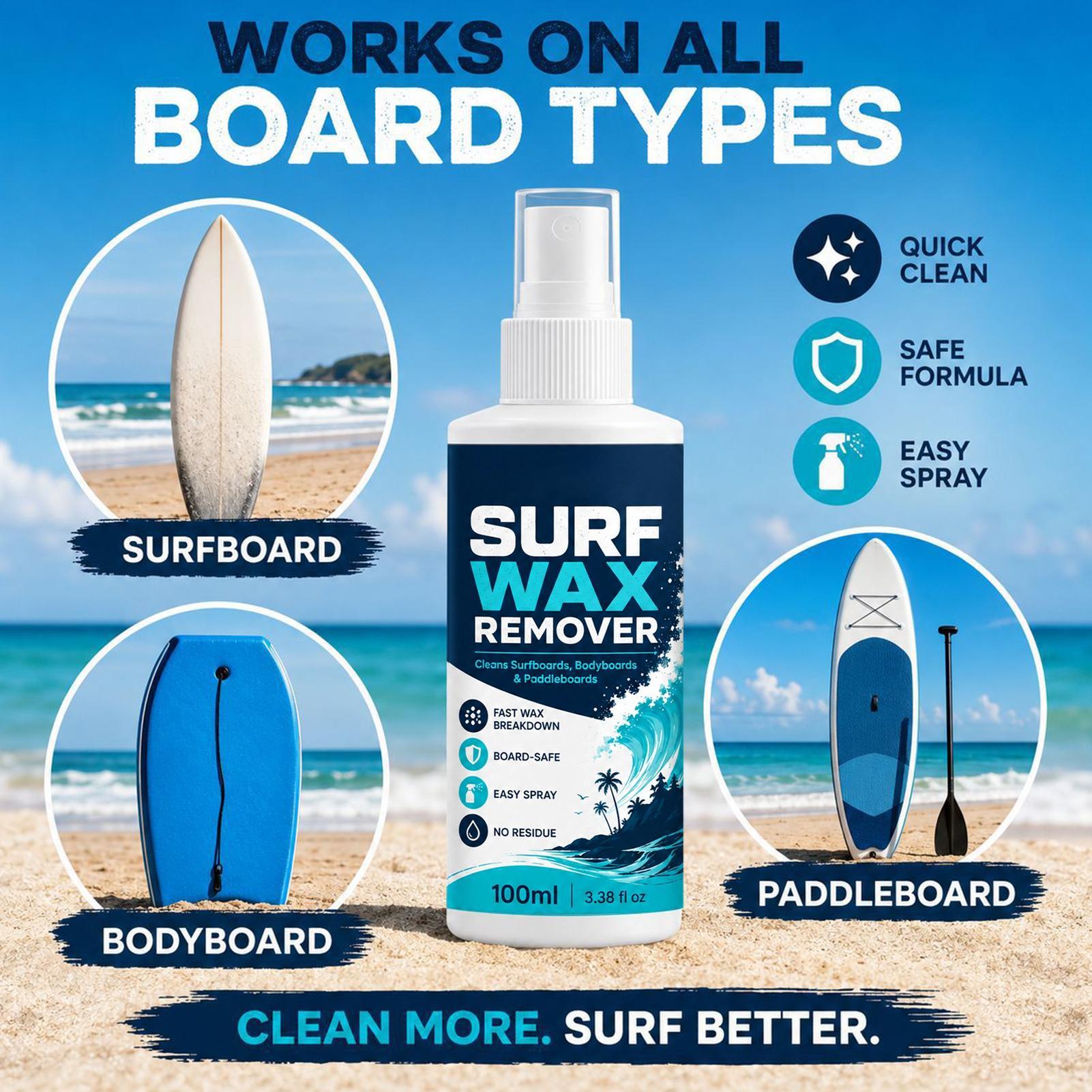 Pembersih Lilin Selancar Porta - Surfboard Wax Tropical ulasan dan harga
