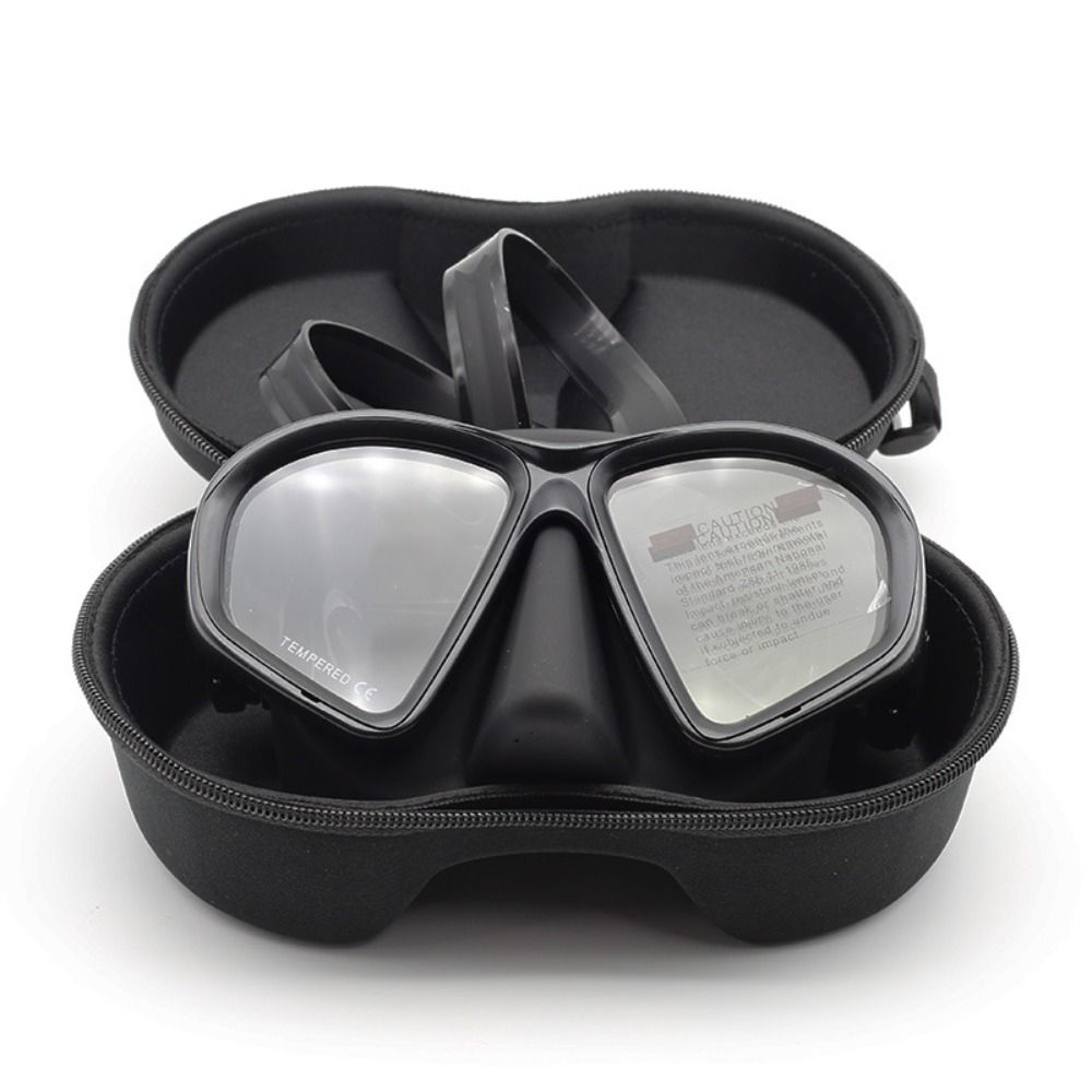 Masker Freediving Kaca Tempere - Freediving Mask Set ulasan dan harga