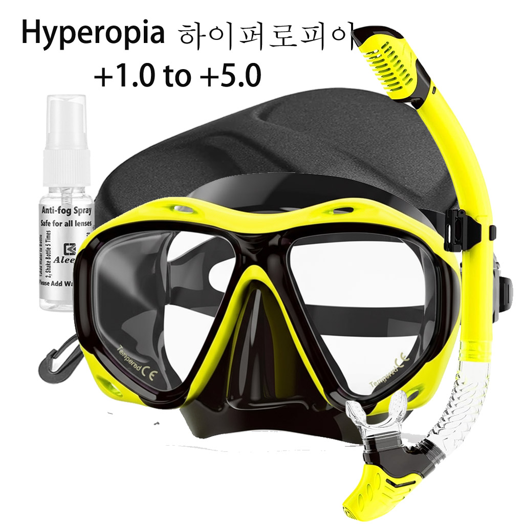 Masker Selam +1.0 hingga +5.0, - Freediving Mask Set ulasan dan harga